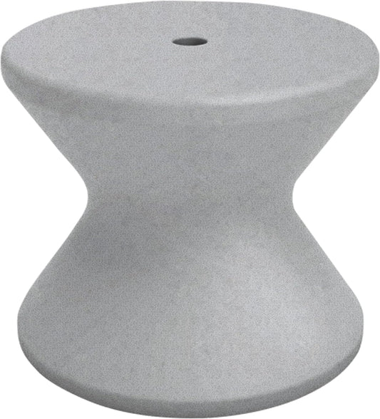 Ledge Lounger in-Pool Side Table with Umbrella Hole (Granite Gray)
